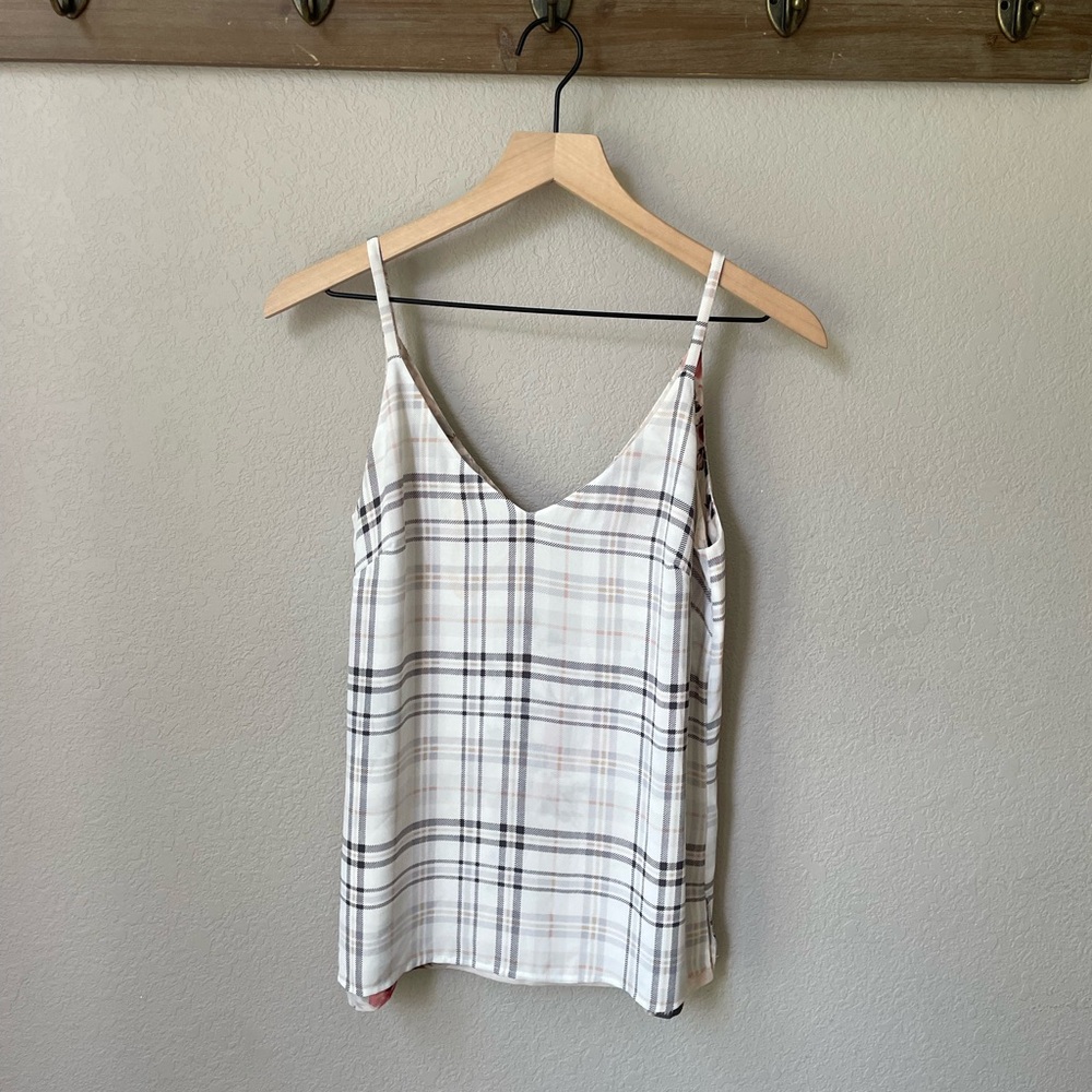 White House Black Market Reversible Blouse
